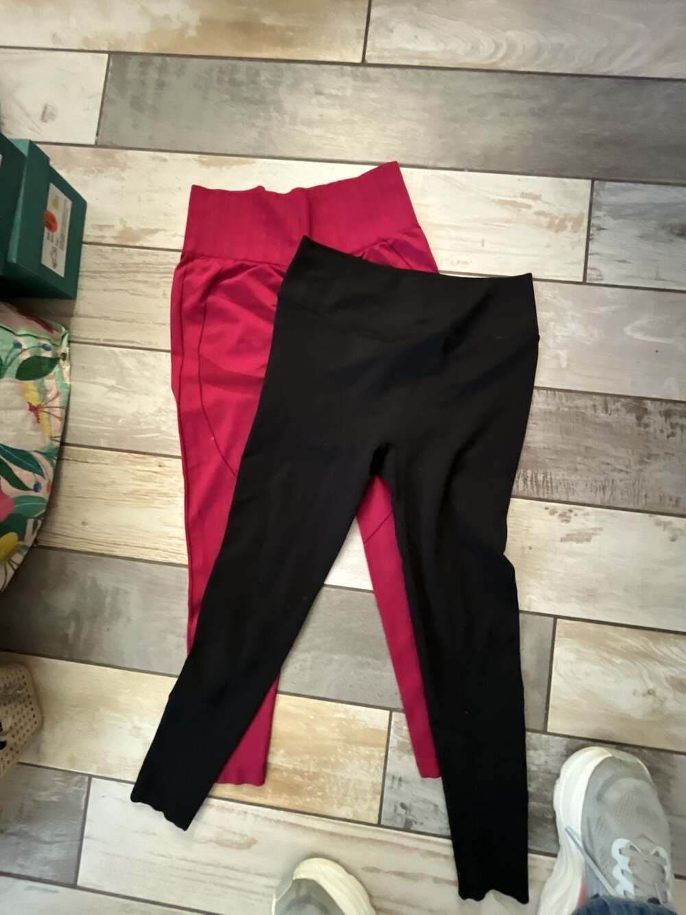 Women's High Waist Seamless Butt Lifting Yoga Leggings Set of 2